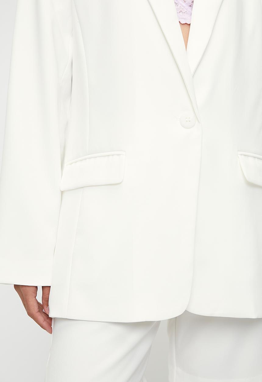 Me&B - The longer length blazer - milk