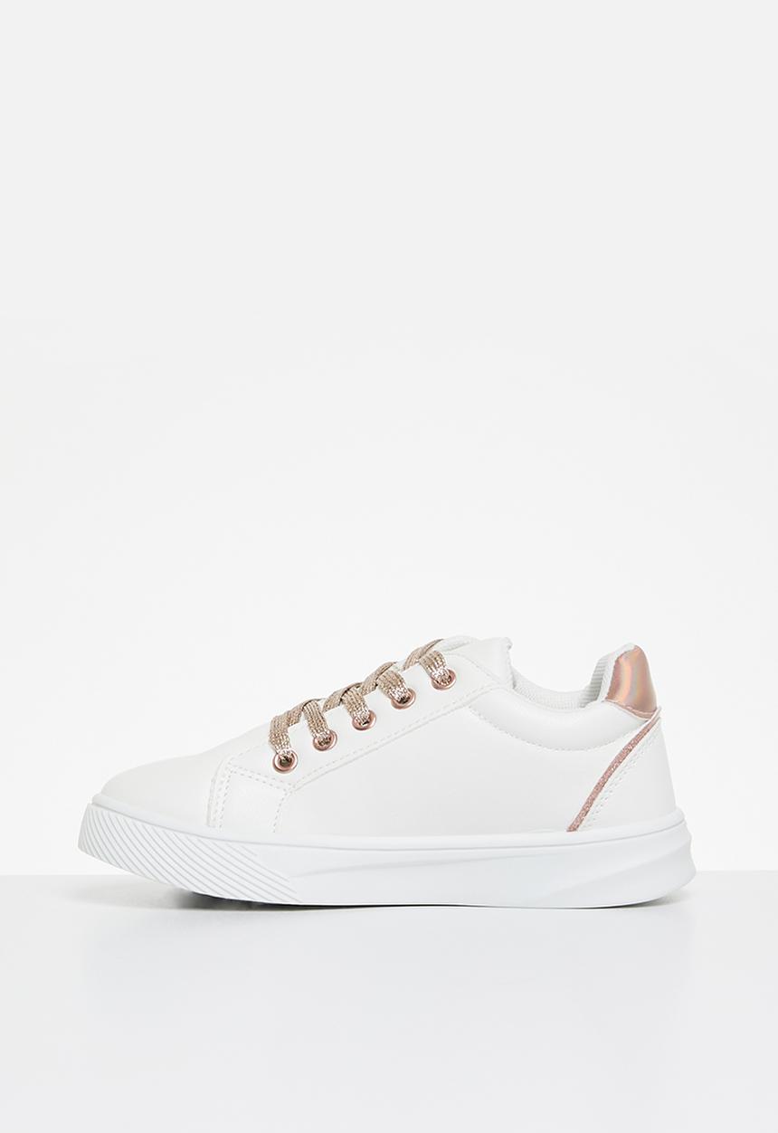 Madison® - Sneaker - white & gold