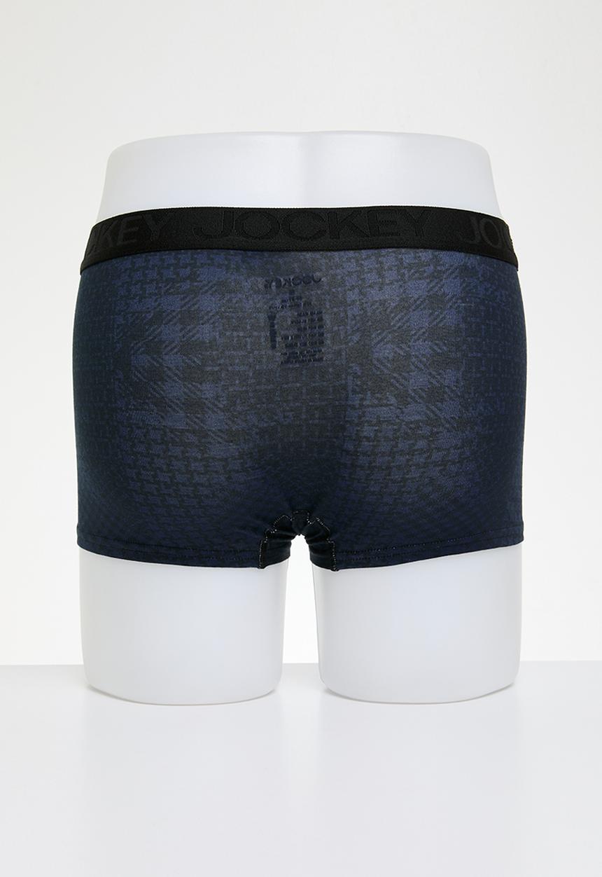 Jockey - BOT Pouch Trunk - Check & Bluest Eyes