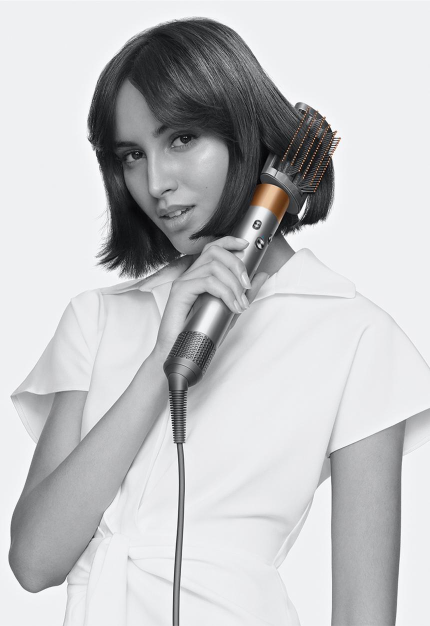 dyson - Airwrap™ Long Lite - Bright Nickel/Bright Copper