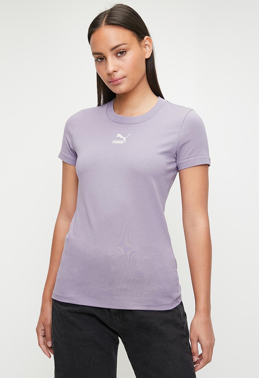 PUMA - Classics Slim Tee - Pale Plum
