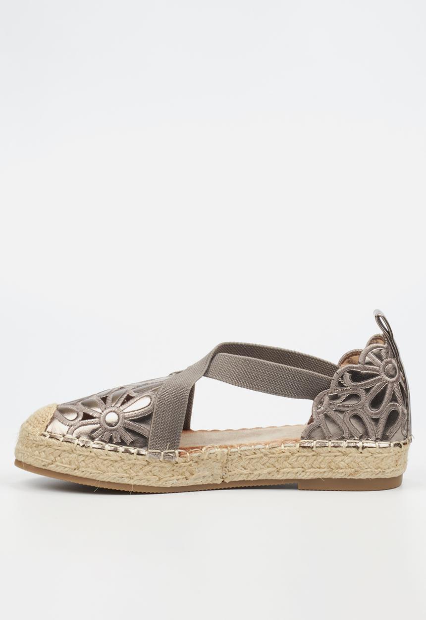Viabeach - Bambie 2 espadrille flat - pewter