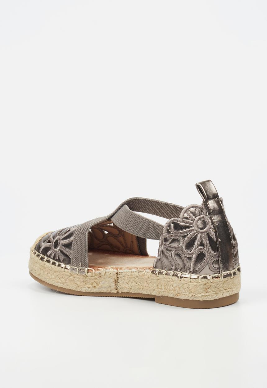 Viabeach - Bambie 2 espadrille flat - pewter