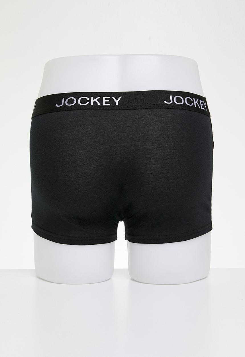 Jockey - 3 Pk value pouch trunk - multi 