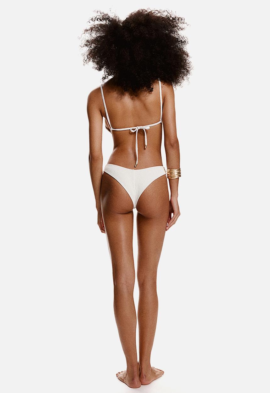 H&M - Brazilian bikini bottoms - white