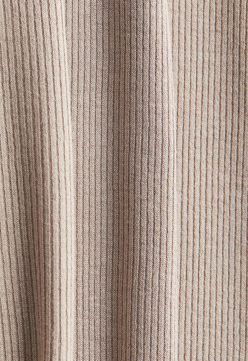 H&M - Mama before & after ribbed jersey trousers - light beige