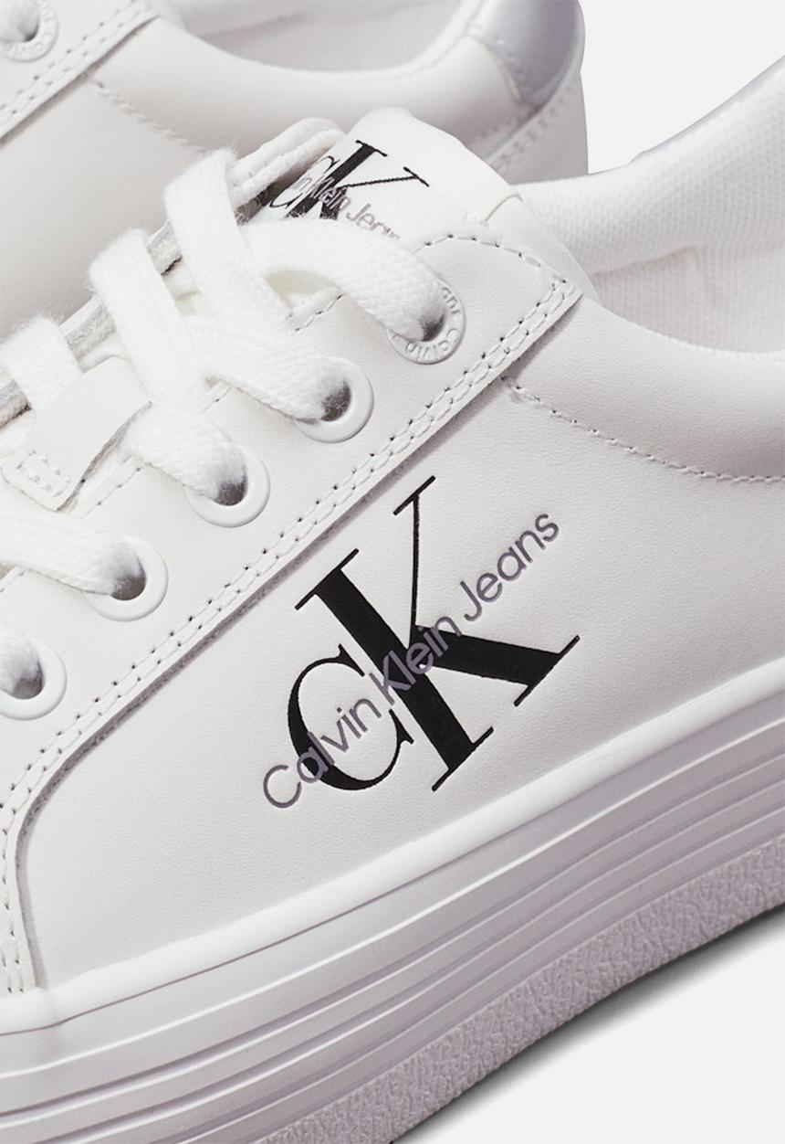 Calvin Klein - Vulc Flatform Laceup Lth