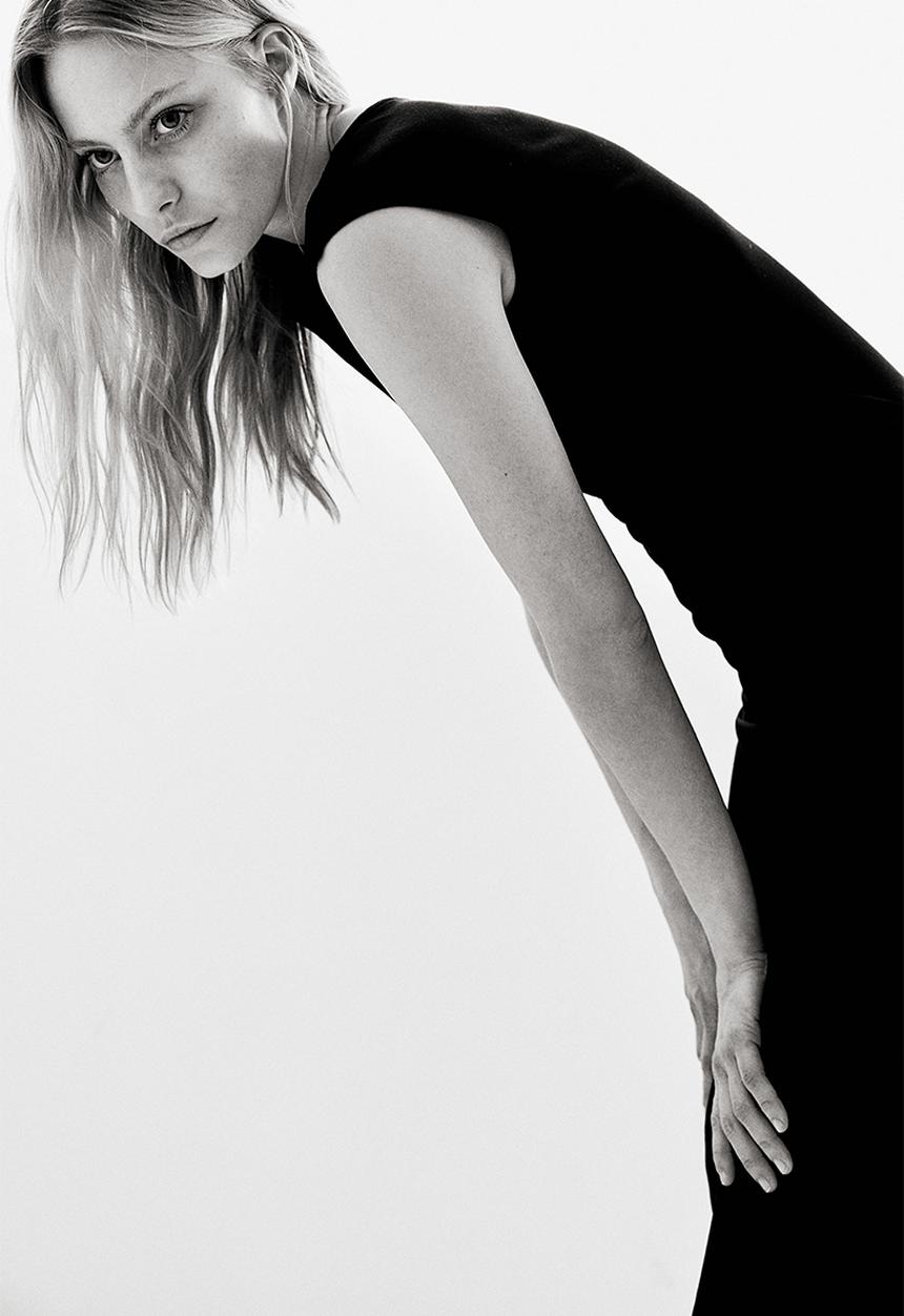 H&M - Boat-neck jersey dress - black