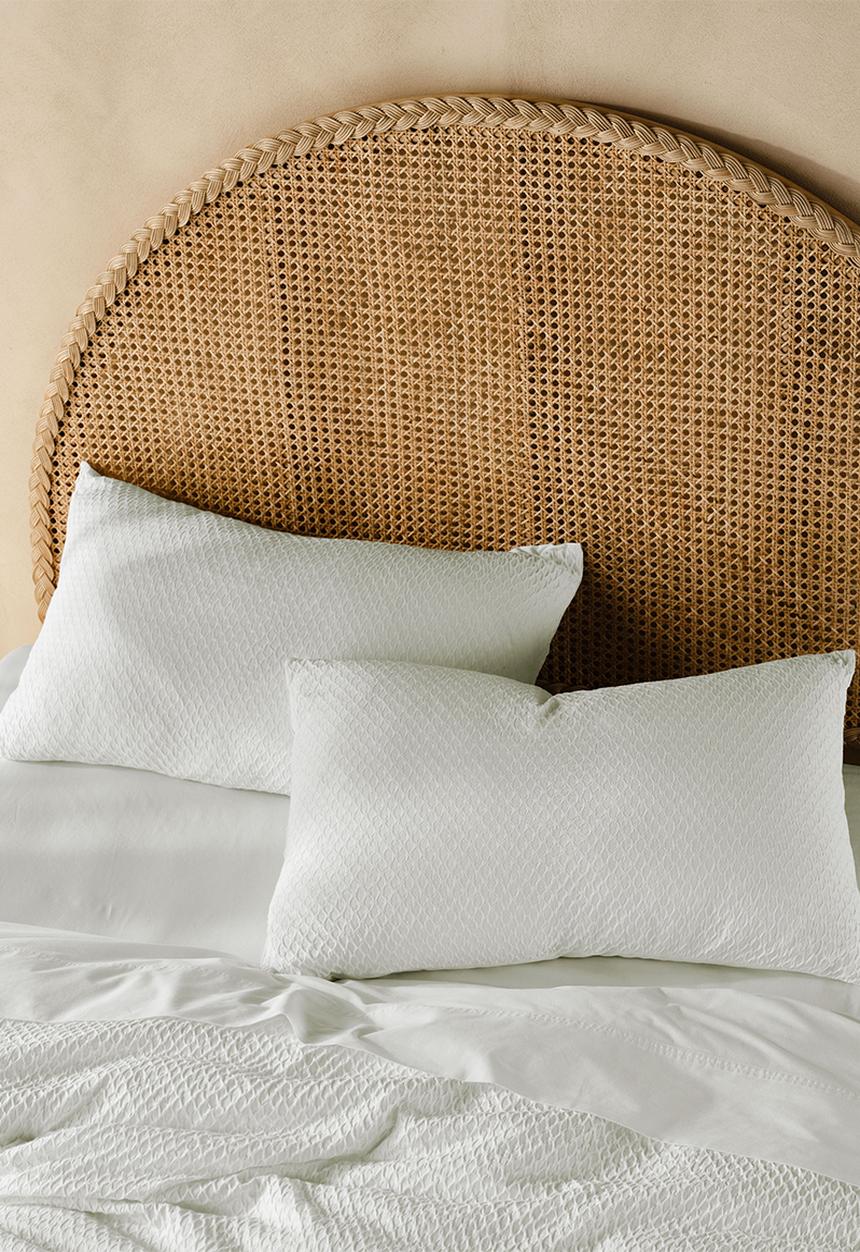 Linen House - Calista Duvet Cover Set - White