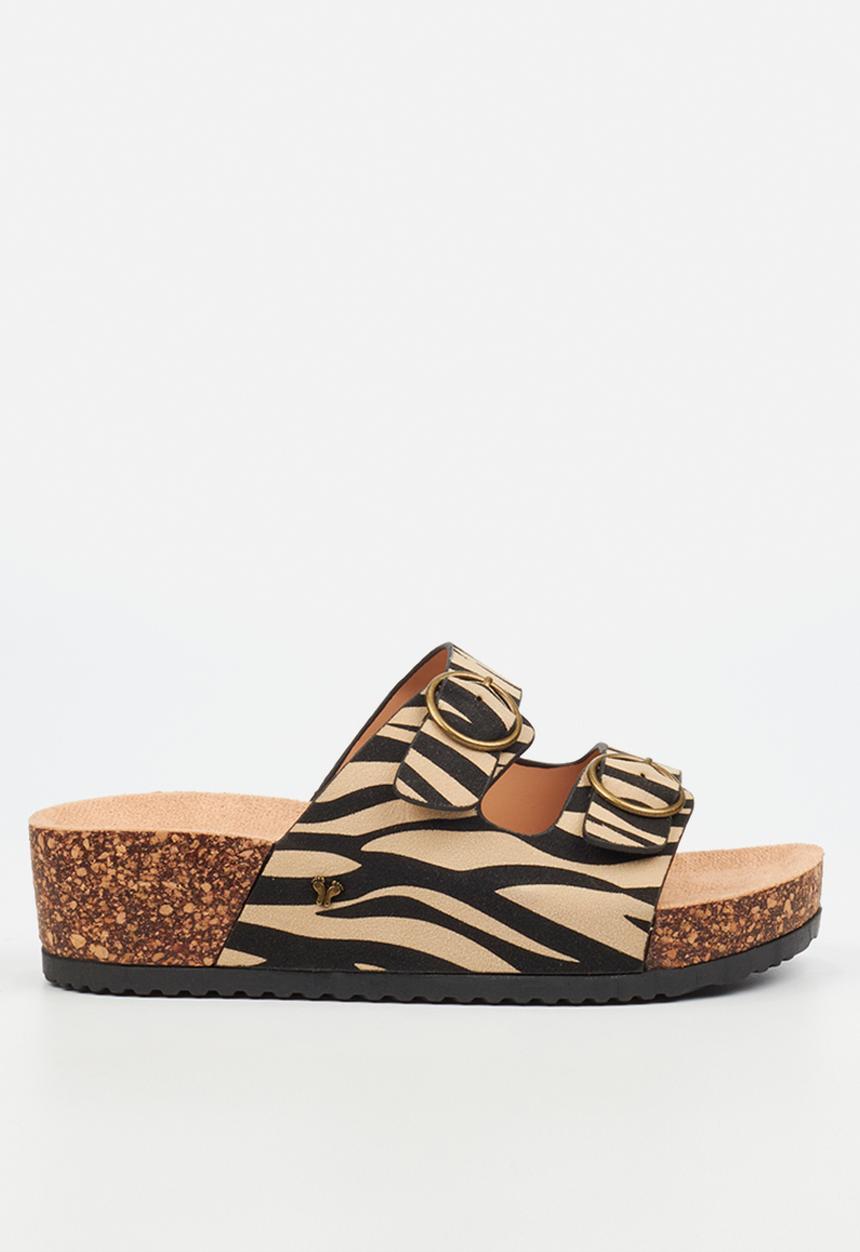 Butterfly Feet - Angelo 1 chunky sandal - zebra