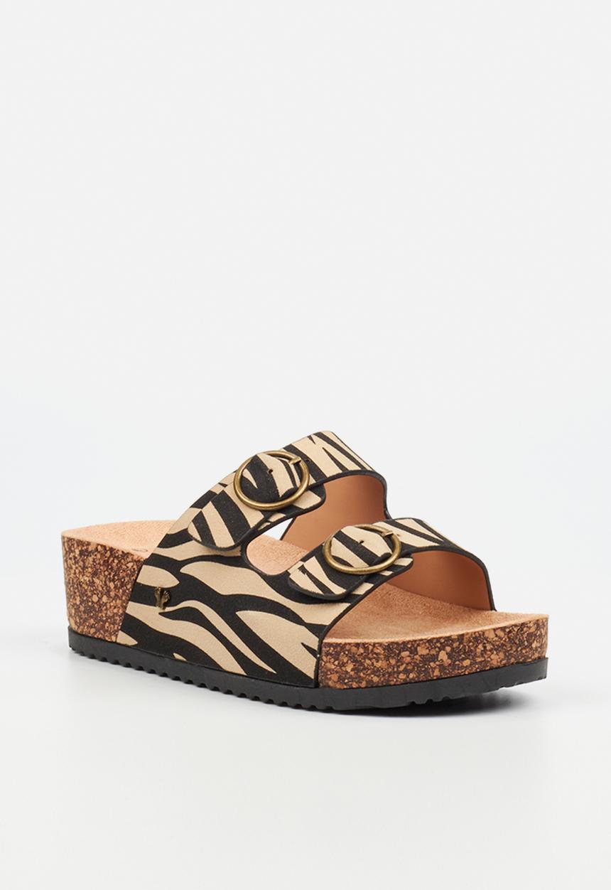 Butterfly Feet - Angelo 1 chunky sandal - zebra