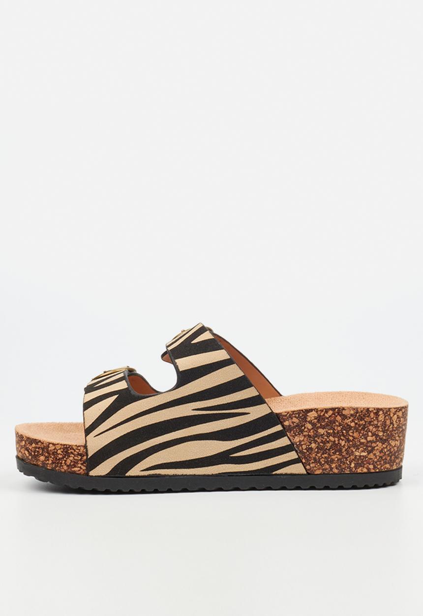 Butterfly Feet - Angelo 1 chunky sandal - zebra