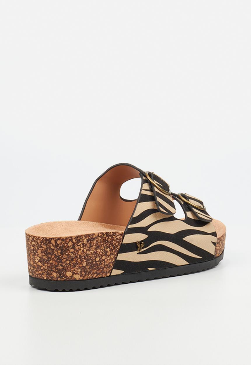 Butterfly Feet - Angelo 1 chunky sandal - zebra