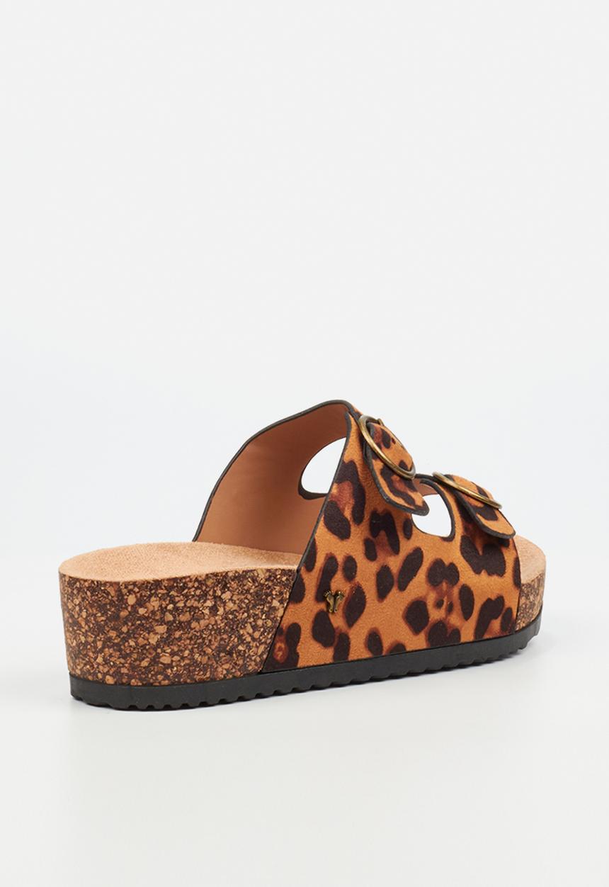Butterfly Feet - Angelo 1 chunky sandal - leopard