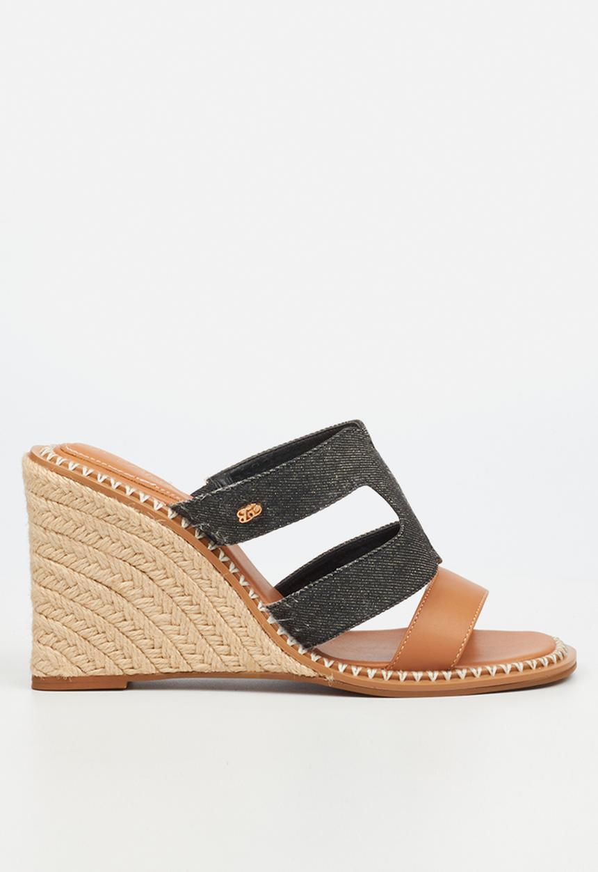 Miss Black - Silo 1 espadrille - black combo