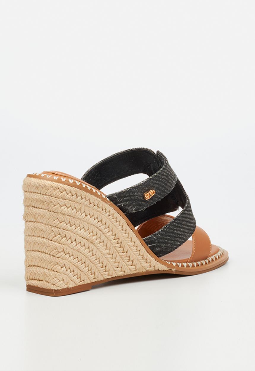 Miss Black - Silo 1 espadrille - black combo