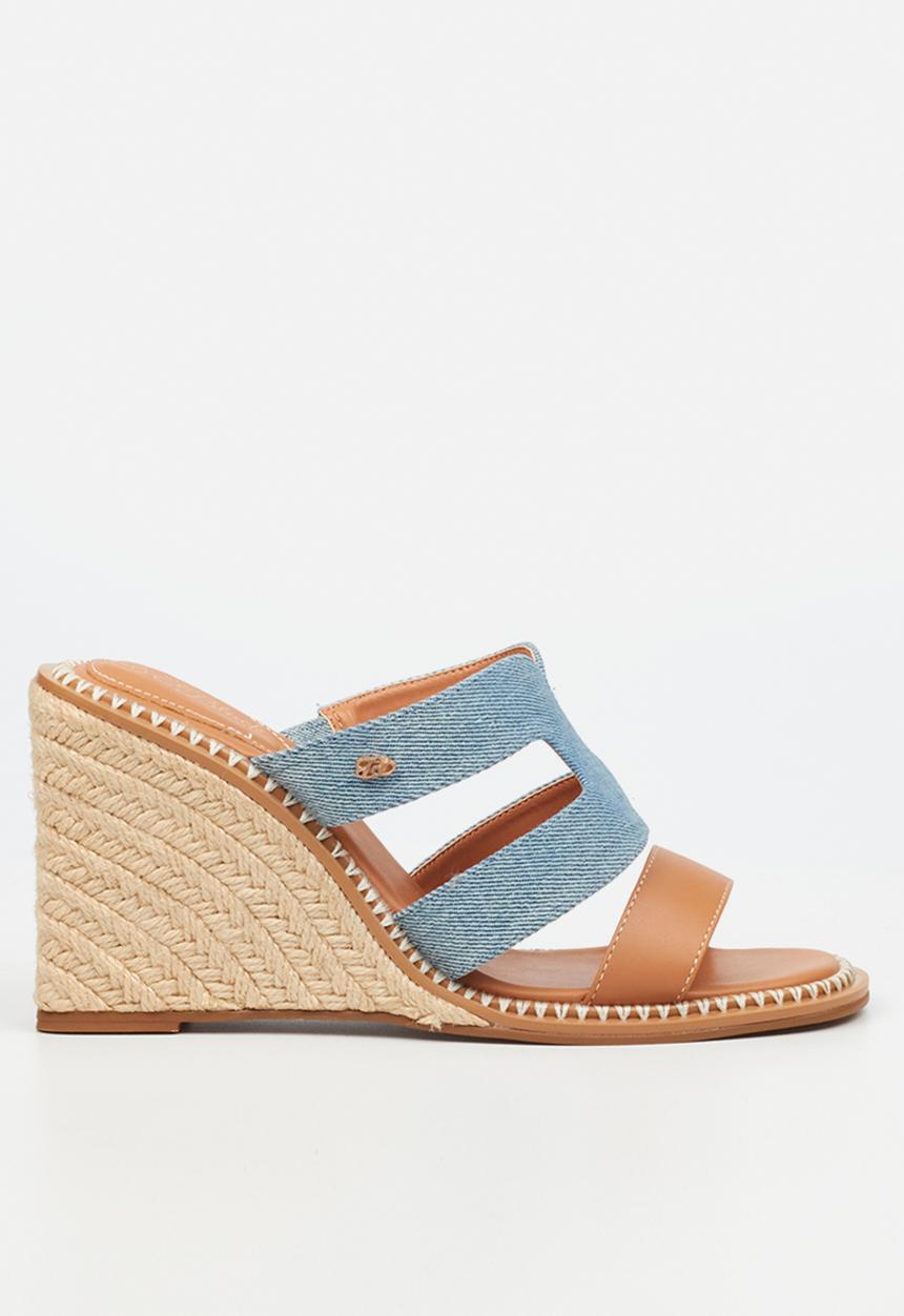 Miss Black - Silo 1 espadrille - blue combo