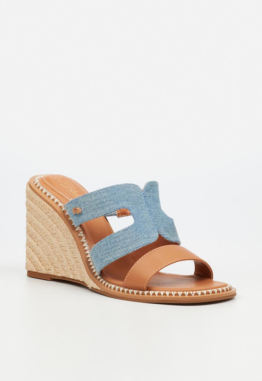 Miss Black - Silo 1 espadrille - blue combo