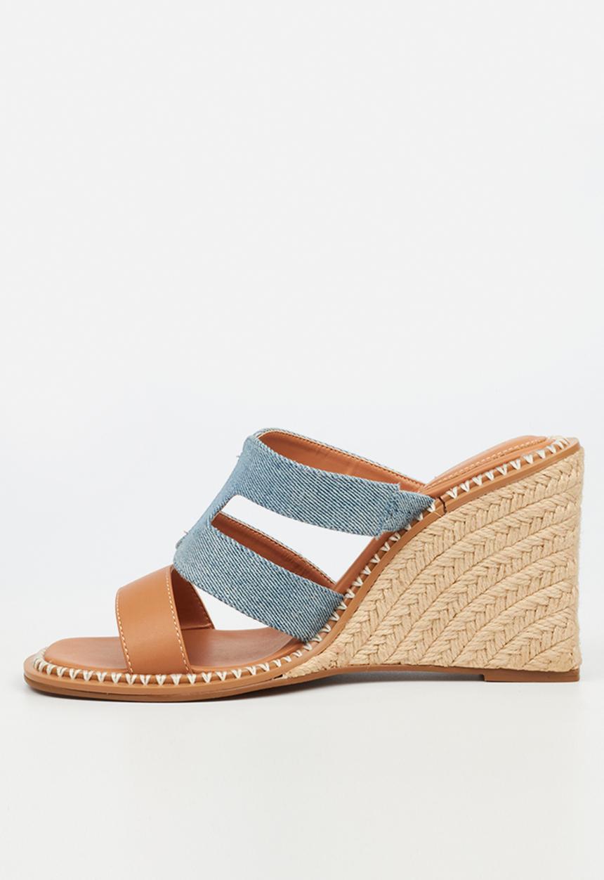 Miss Black - Silo 1 espadrille - blue combo