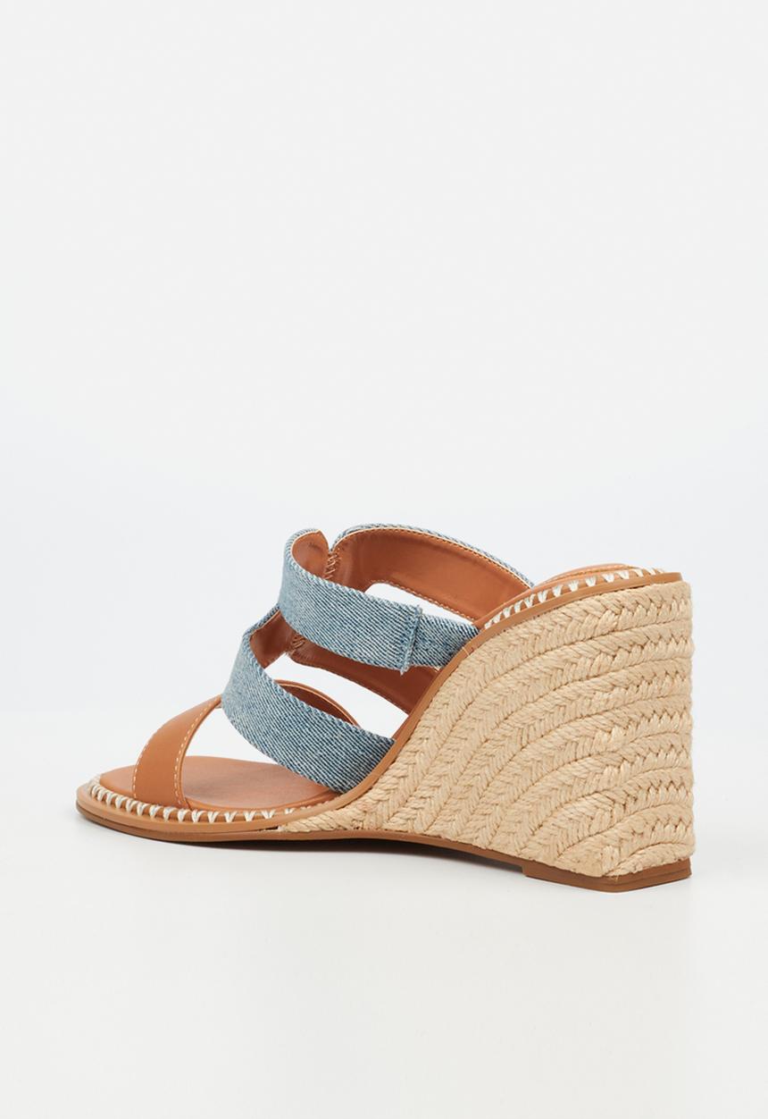 Miss Black - Silo 1 espadrille - blue combo