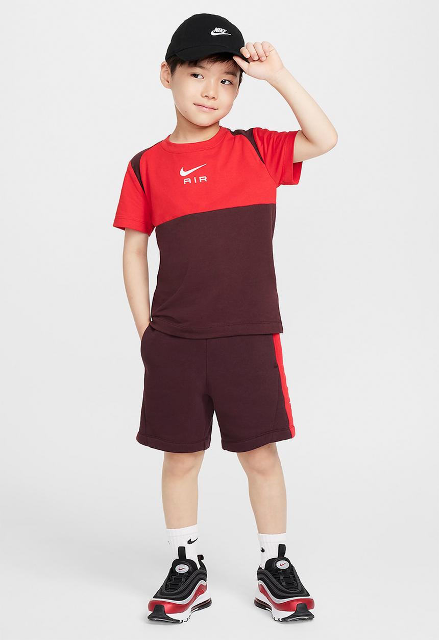 Nike - Nkb b nk nike air fleece short - burgundy crush