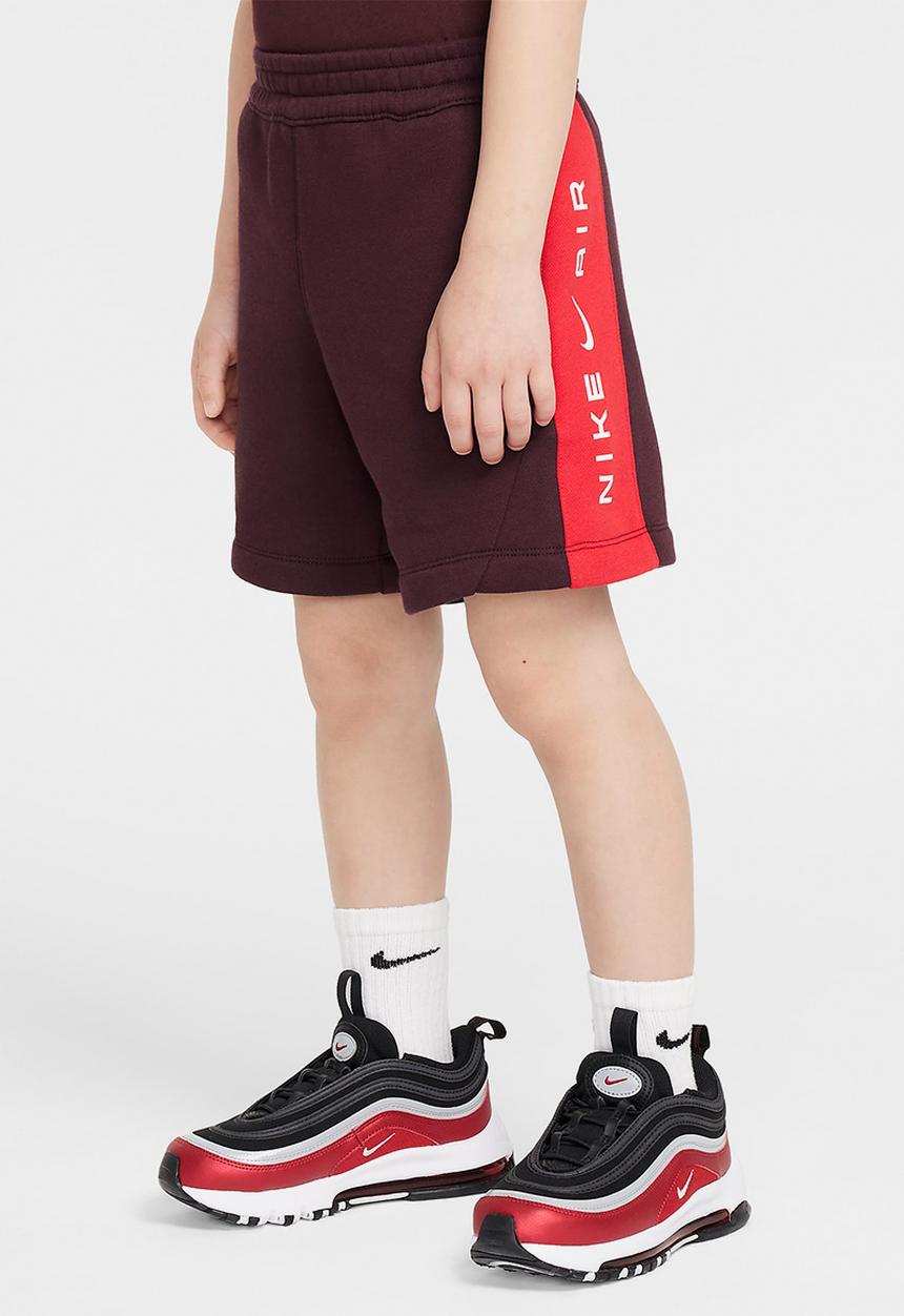 Nike - Nkb b nk nike air fleece short - burgundy crush