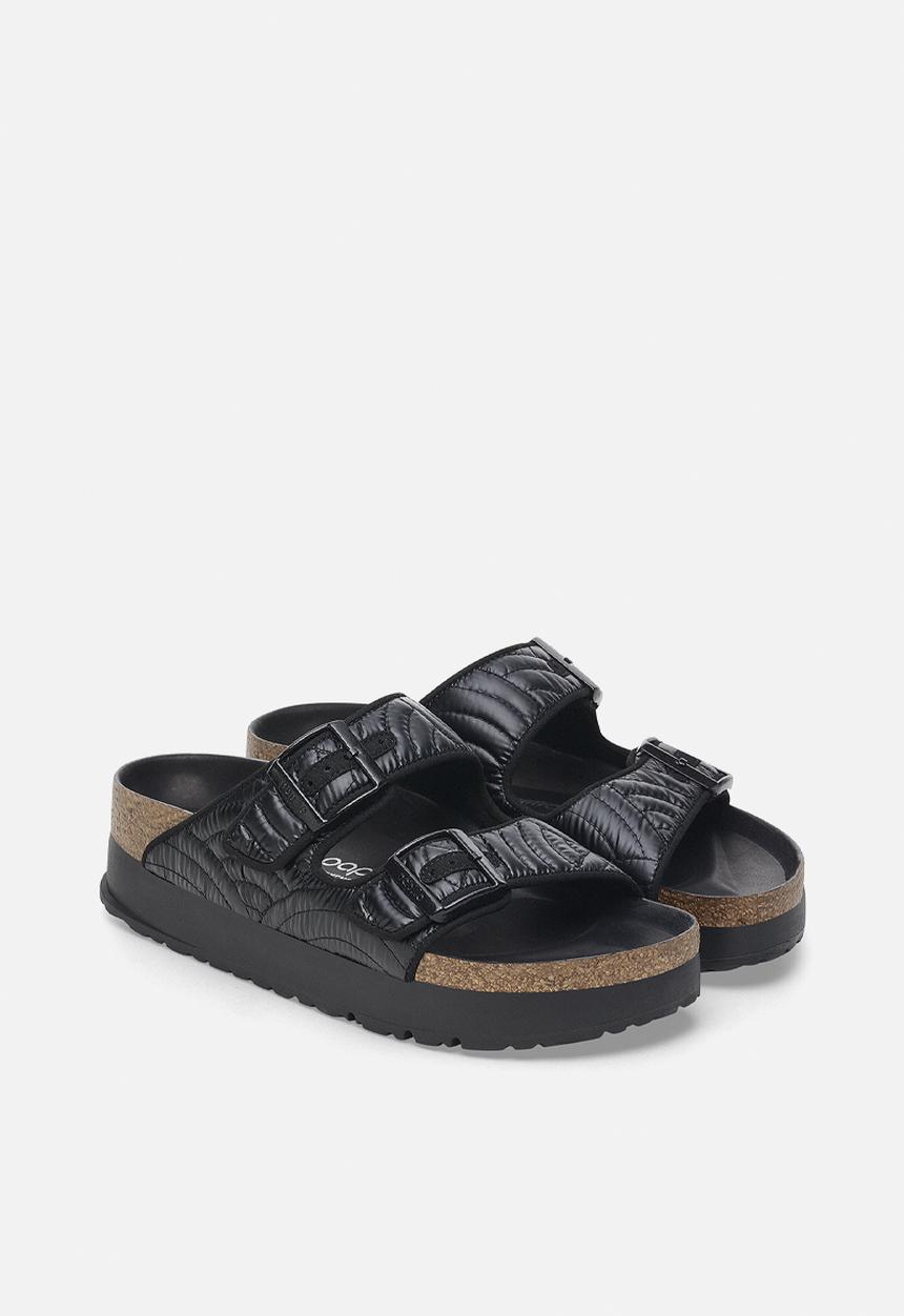 Birkenstock - Arizona platform narrow - puff black
