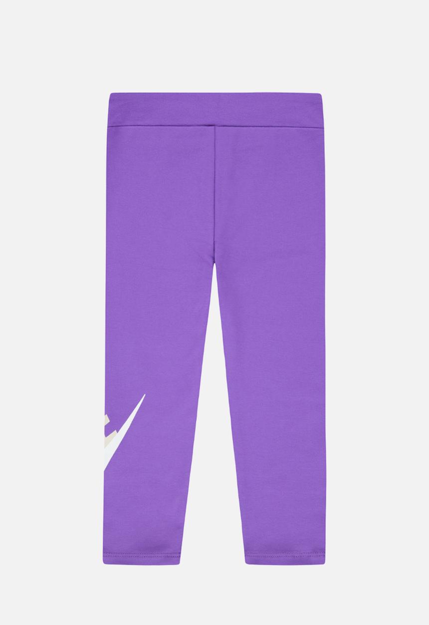 Nike - Nkg club hbr high rise legging - black raspberry