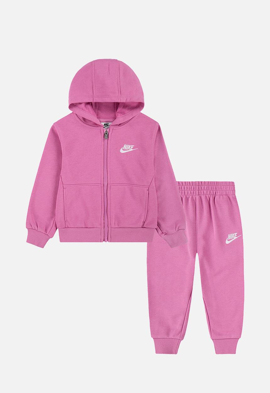 Nike - Nkn lbr ft fz club set - magic flamingo