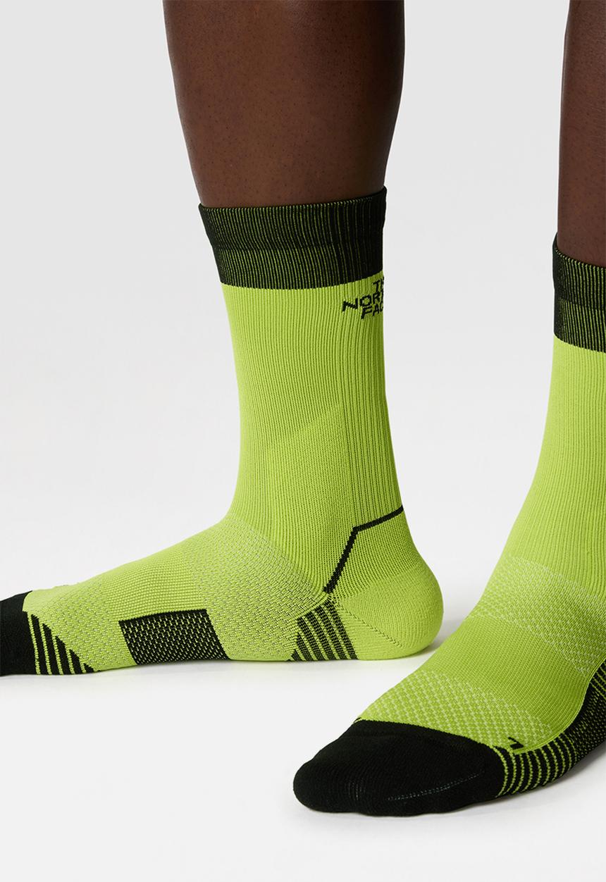 The North Face - Trail run sock crew - fizz lime