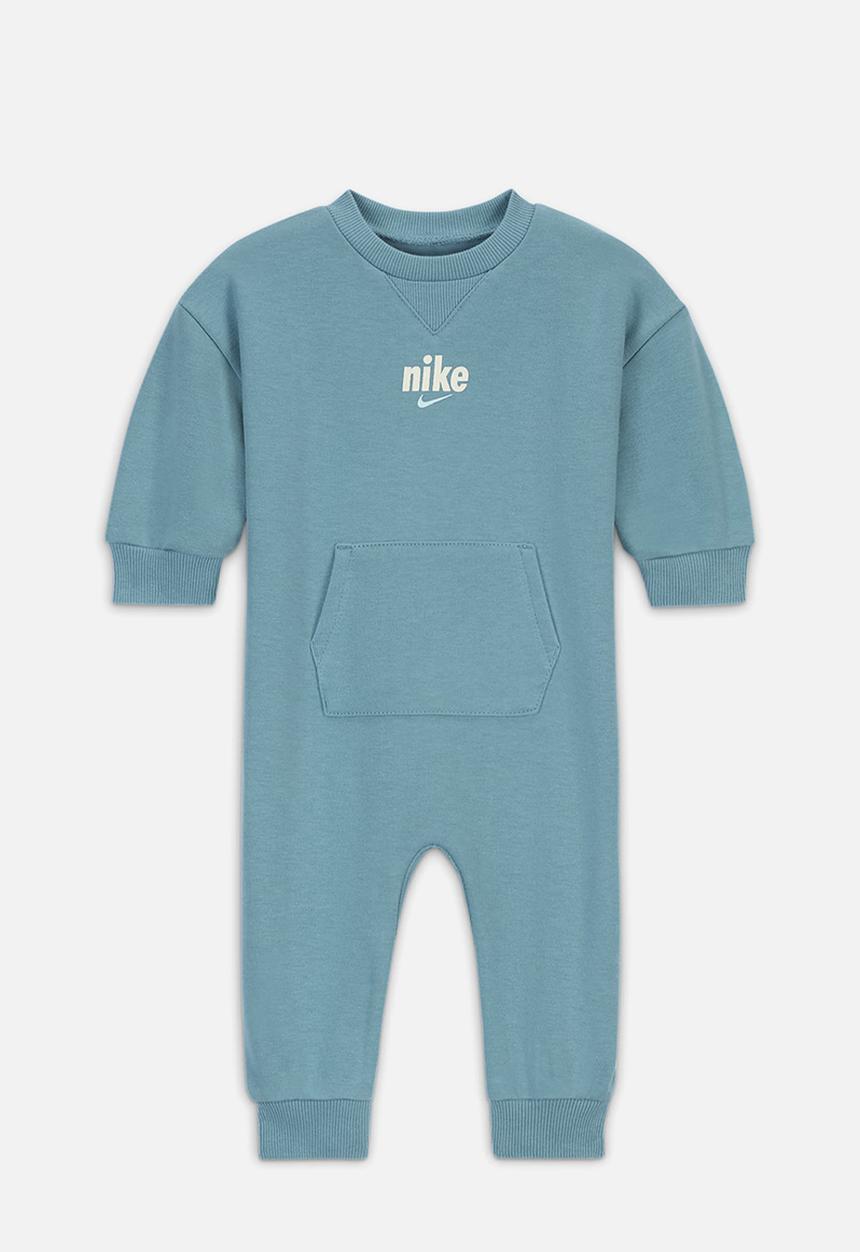 Nike - Nkn e1d1 crew coverall - denim Turquoise