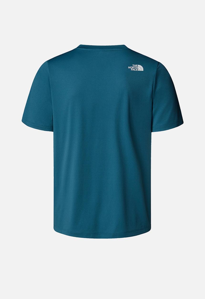 The North Face - M 24/7 short sleeve tee reg - Mallard Blue