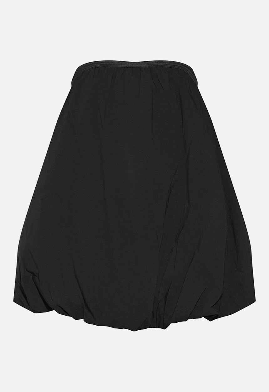 PrettyLittleThing - Bandeau Balloon Puffball Dress - Black