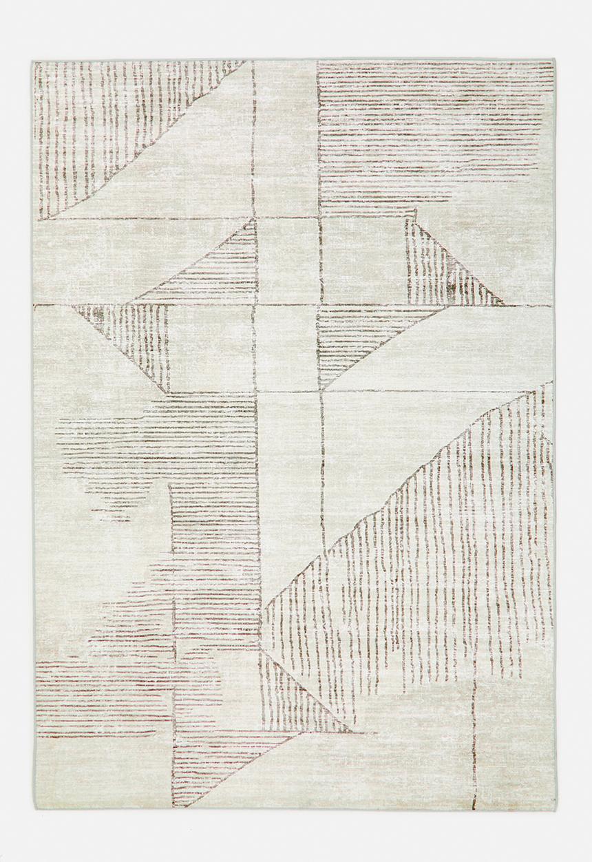 Sixth Floor - Ezra printed rug -Sketch Natural