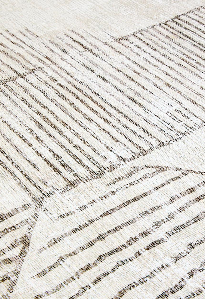 Sixth Floor - Ezra printed rug -Sketch Natural