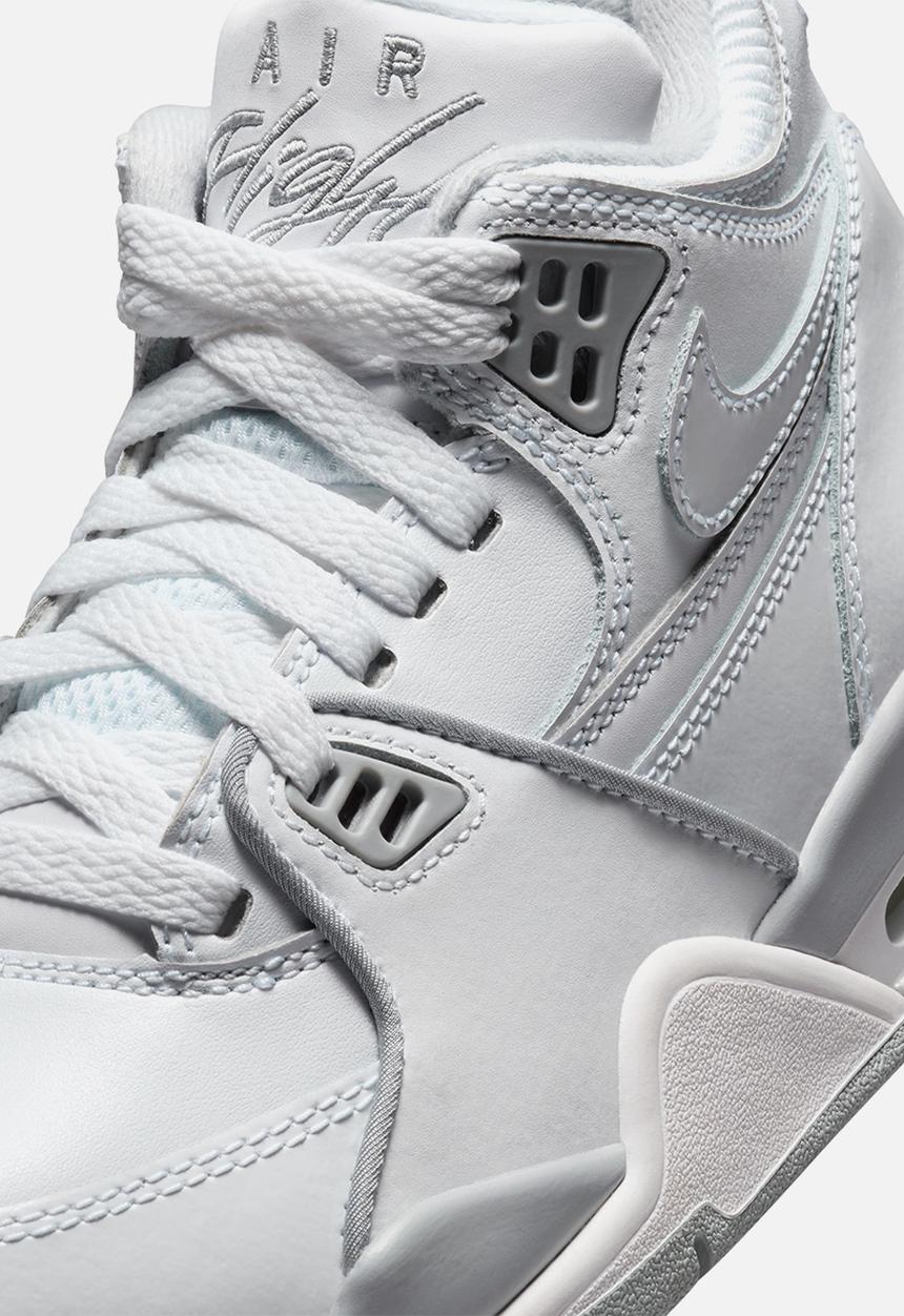 Nike - Nike Air Flight 89 - White/White-Wolf Grey