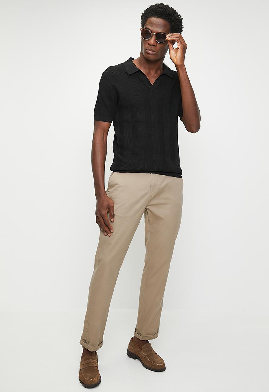 Ben Sherman - Signature Slim Stretch Chino - Stone