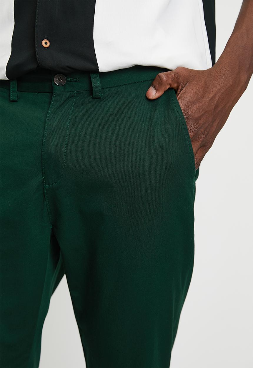 Ben Sherman - Signature Slim Stretch Chino - Bottle Green