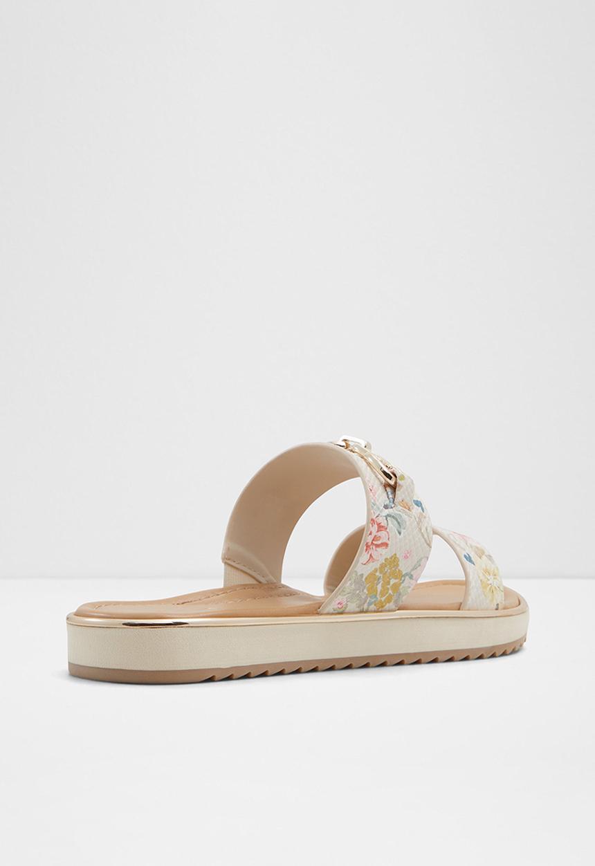 ALDO - Aderrar Flatform Slide  - Beige Overflow