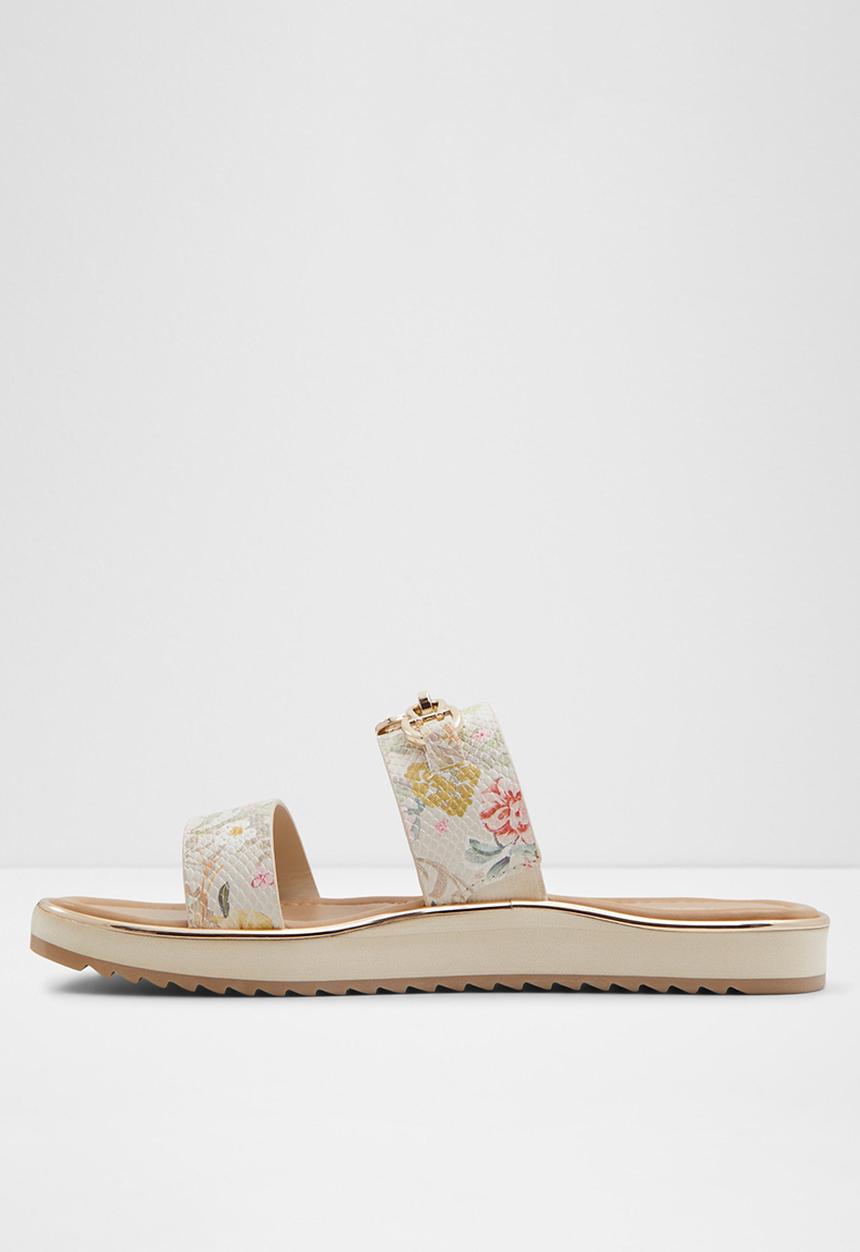 ALDO - Aderrar Flatform Slide  - Beige Overflow