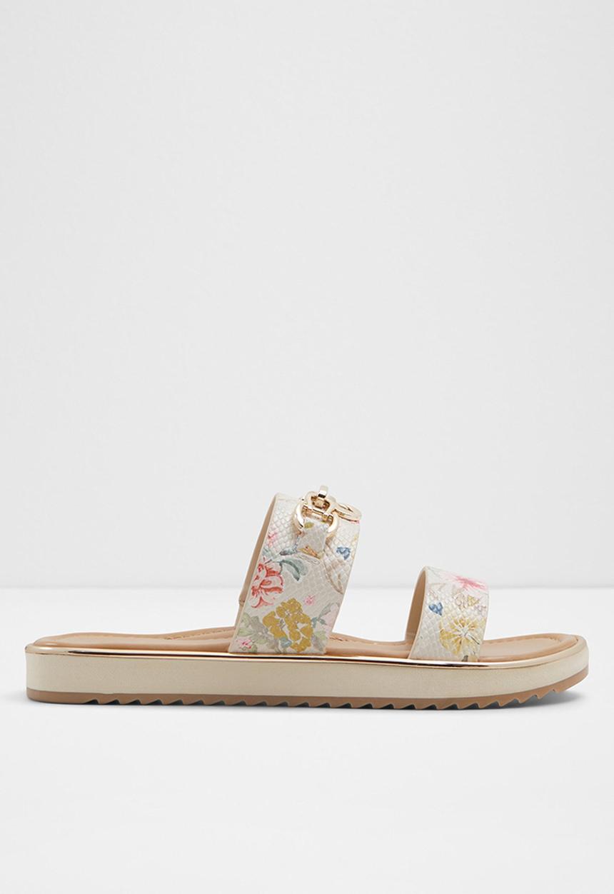 ALDO - Aderrar Flatform Slide  - Beige Overflow