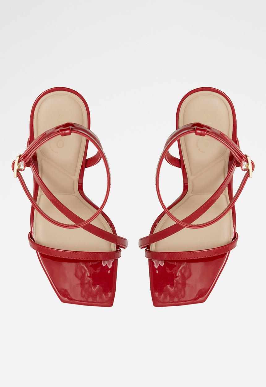 ALDO - Scintilla Ankle Strap Stiletto - Red