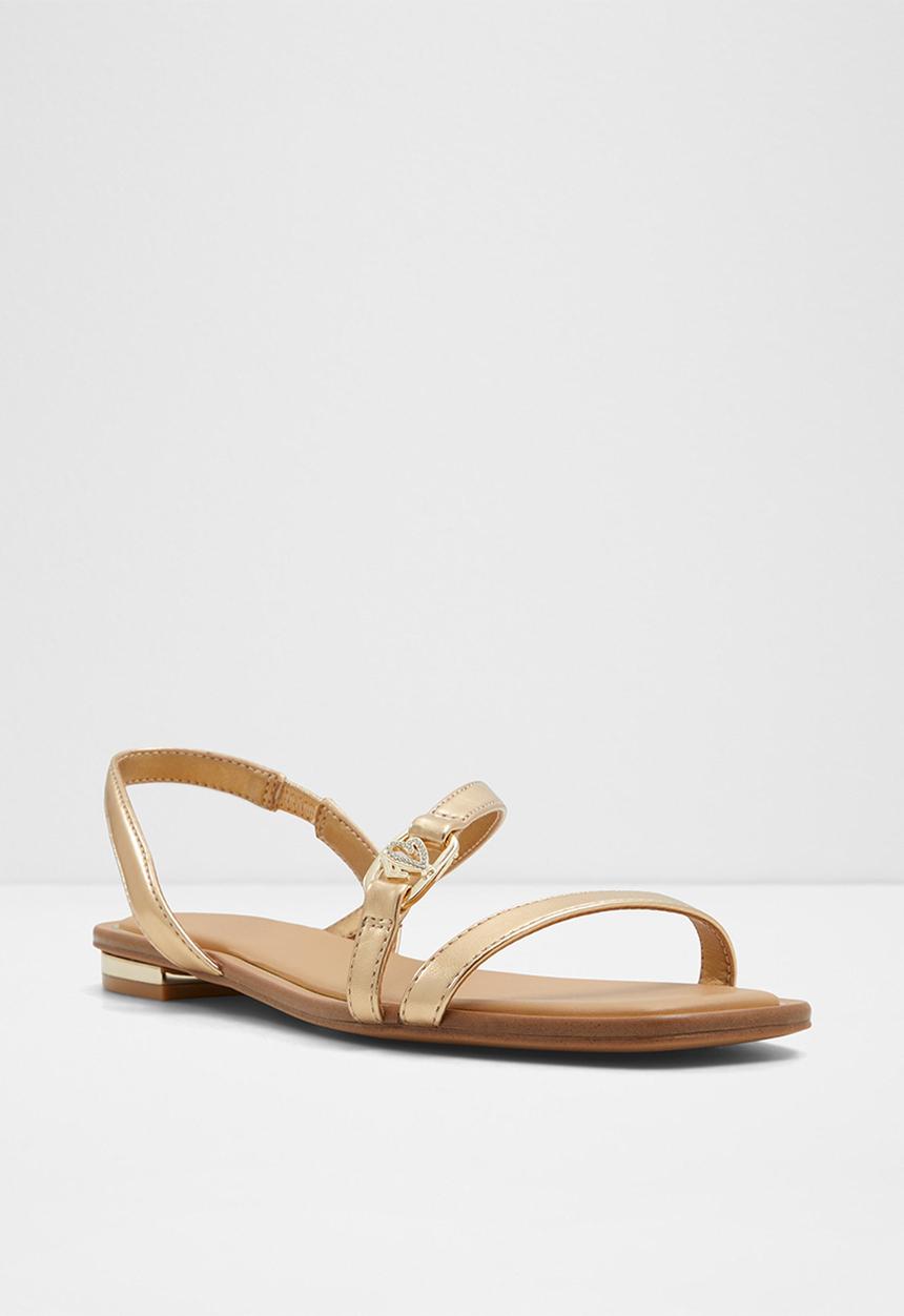 ALDO - Amsale Strappy Slingback Sandal - Gold