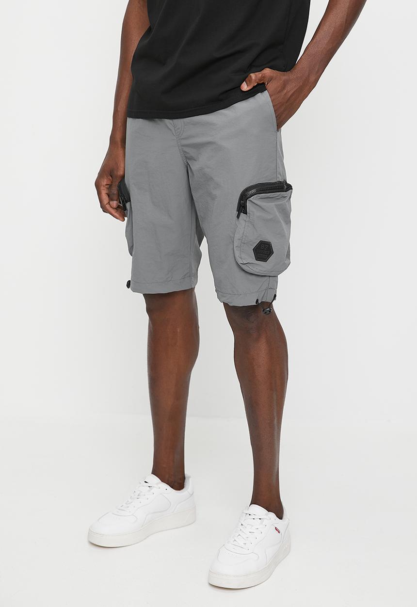 SOVIET - Baraka Cargo Pocket Short - Anthracite