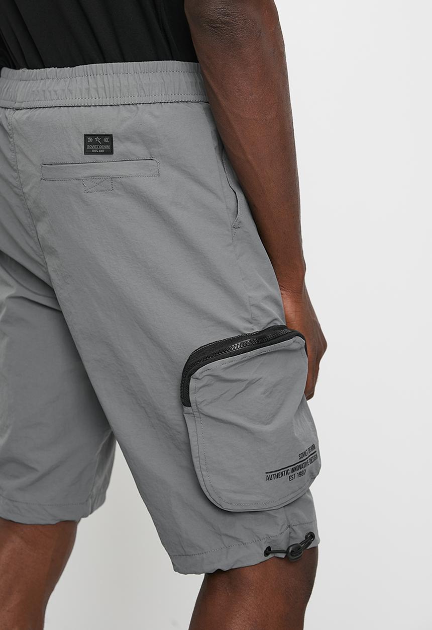 SOVIET - Baraka Cargo Pocket Short - Anthracite
