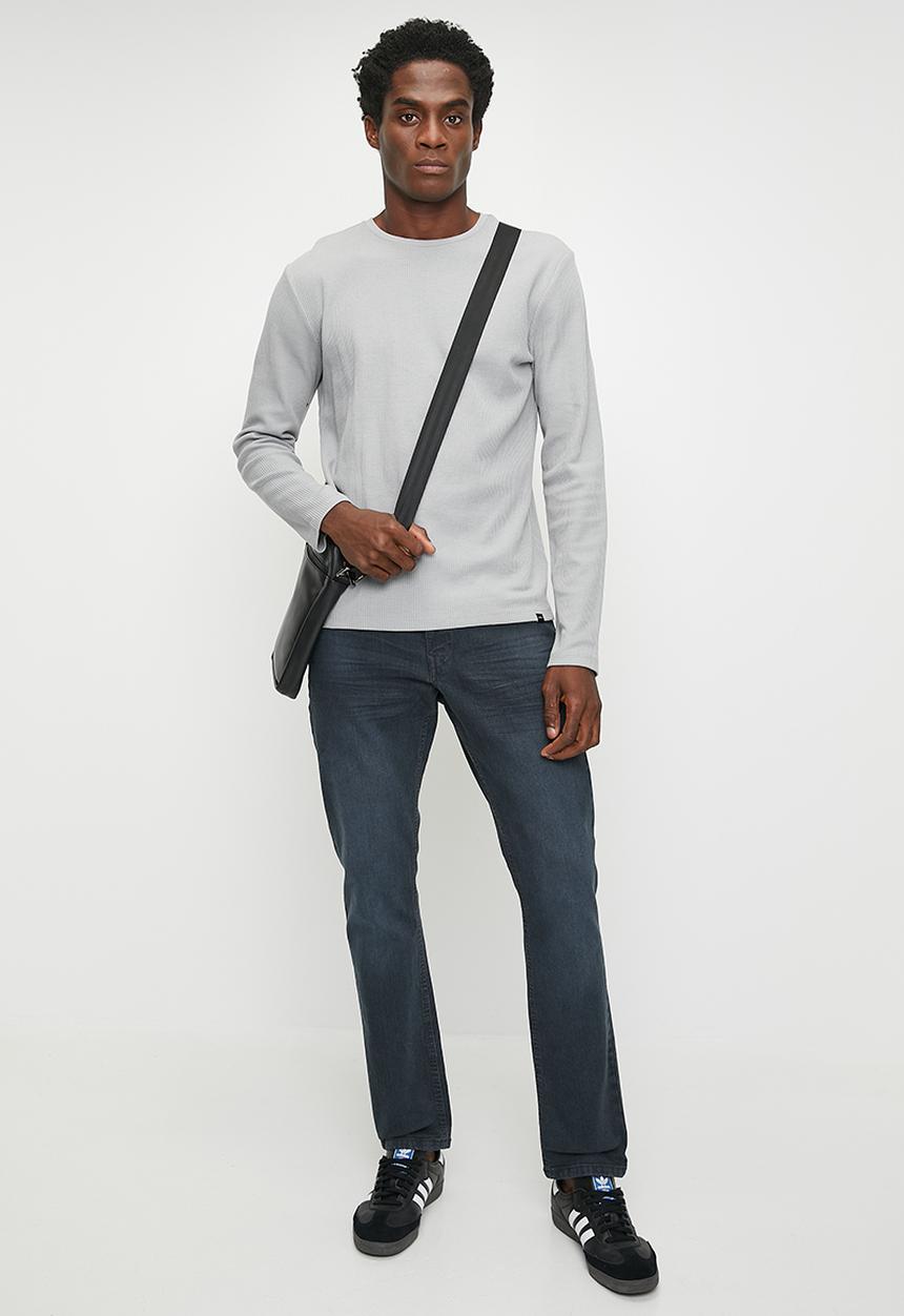 SOVIET - Cormac #9 Slim Leg Denim - Steele