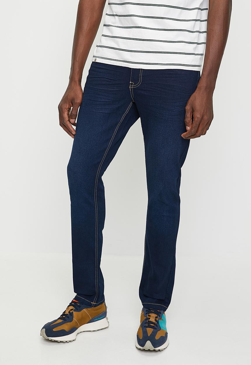SOVIET - Alcazar #9   Slim Leg Denim - Dark Indigo