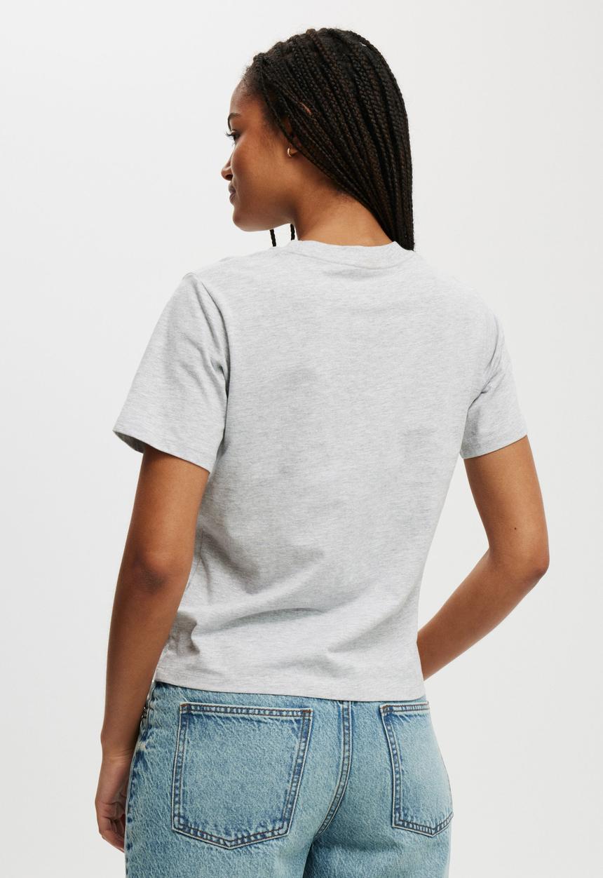 Cotton On - Easy Tee - Grey Marle