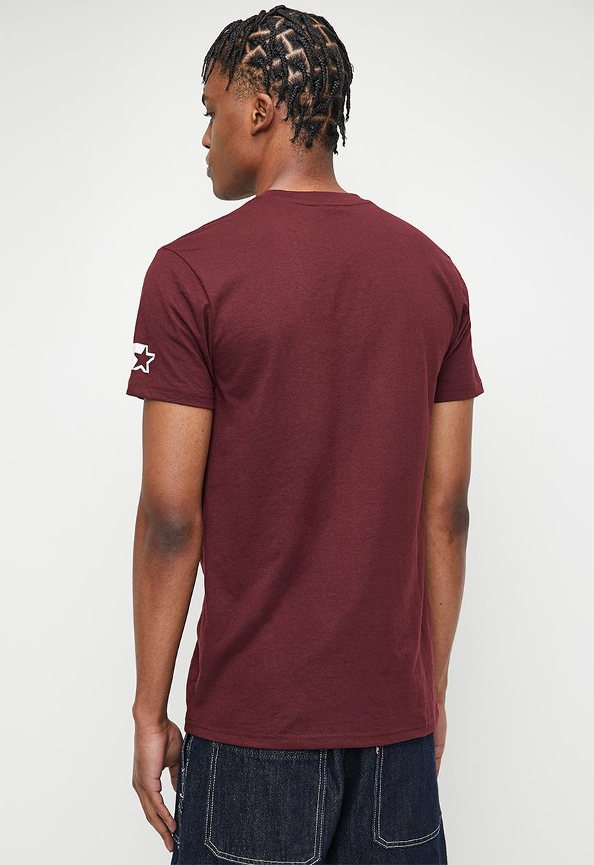 Starter - Starter 1971 tee - maroon & white