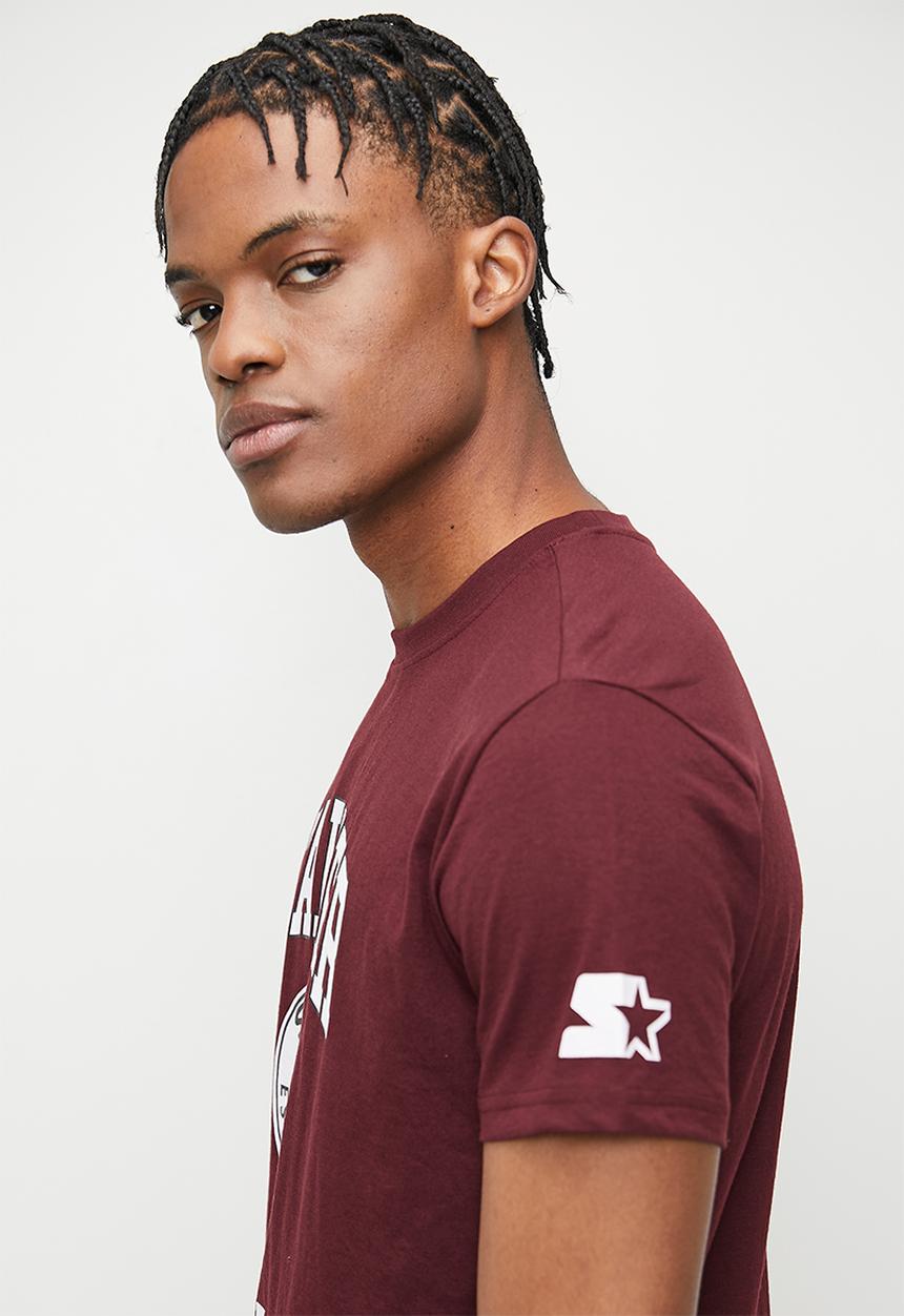 Starter - Starter 1971 tee - maroon & white